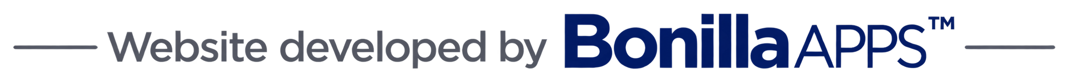 Website developed by BonillaApps
